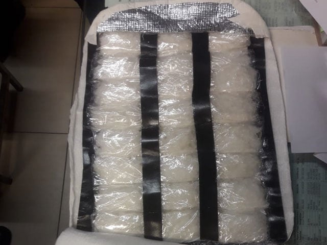 Two kilos of ice heroin recovered from Jeddah-bound passenger at Peshawar Airport