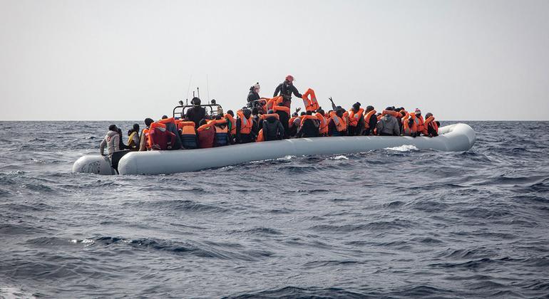 UN rights chief calls for action to address Central Mediterranean Sea migrant crisis