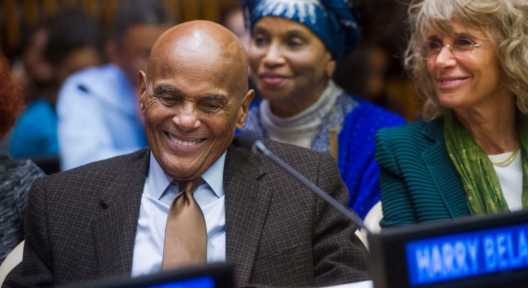 UN salutes ‘inspiring’ life of civil rights champion Harry Belafonte