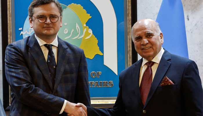 Ukrainian Foreign Minister arrives in Iraq to seek diplomatic support