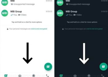 WhatsApp has started testing the bottom navigation bar