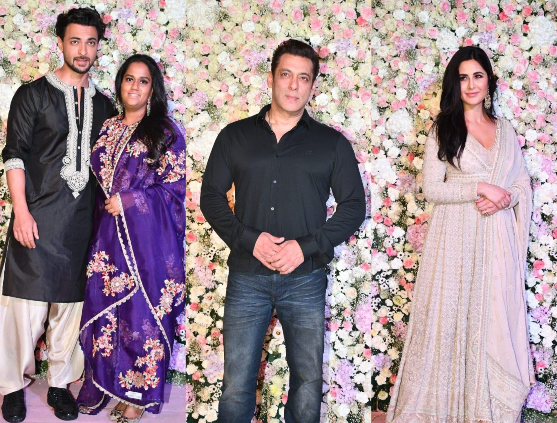 Bollywood stars including Salman Khan and Katrina attend Arpita Sharma's Eid Malan party