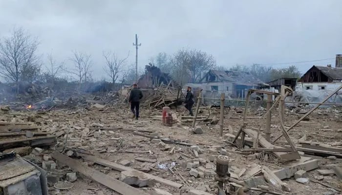 15 out of 18 Russian missiles shot down: Ukraine claims Photo courtesy of Foreign Media