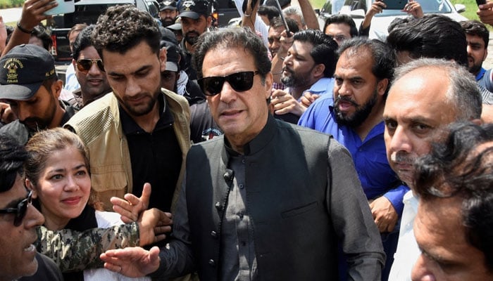 121 cases, Lahore High Court directs investigation involving Imran Khan File photo