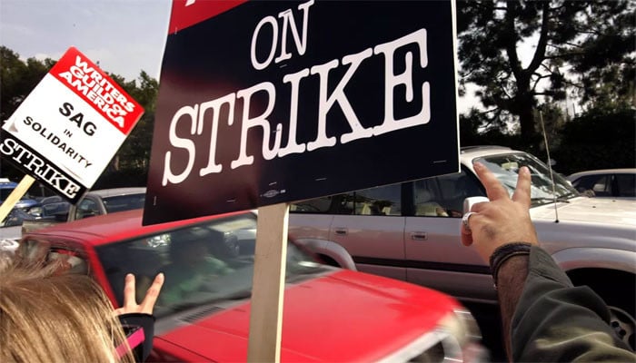 Hollywood TV and film writers go on strike to demand pay rise