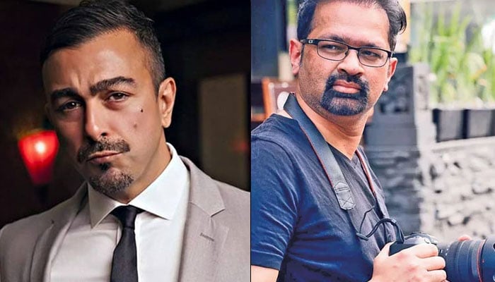 Criticism on Faisal Qureshi, director of Shaan Shahid's film 'Money Back Guarantee' Collage courtesy of Instagram