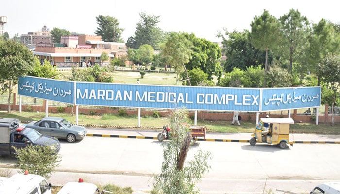 Mardan Medical Complex, video of barber cutting hair goes viral File photo
