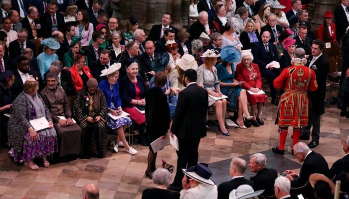 2,300 guests attended the coronation ceremony of King Charles III at Westminster Abbey