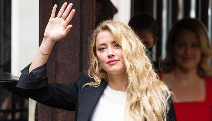 Where is Amber Heard going after saying goodbye to Hollywood? File photo