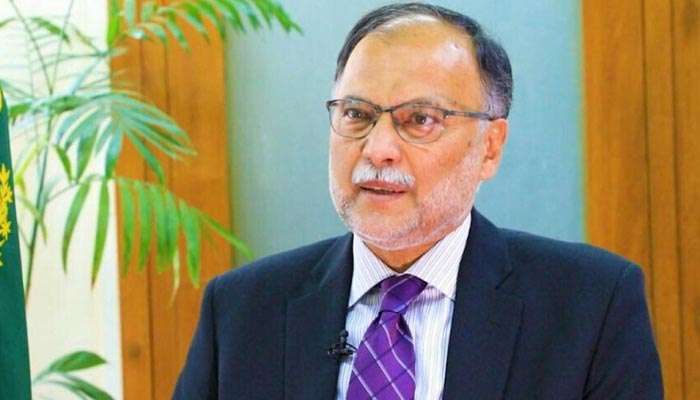Imran wants to influence Pakistan-China relations? Ahsan Iqbal File photo