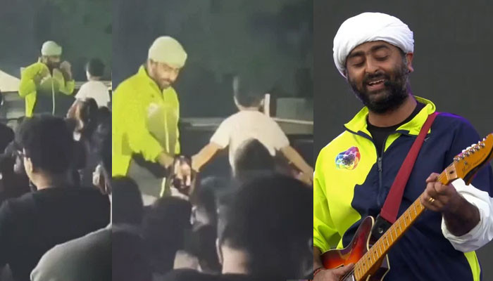 Arjit Singh was injured by a female fan during a performance