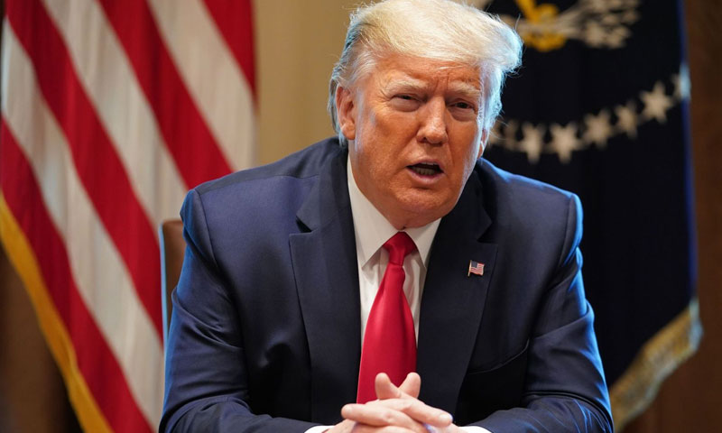 Trump accused of sexually abusing a woman File photo