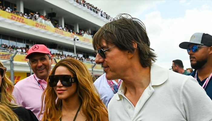 Shakira reacts to the news of dating Tom Cruise Shakira reacts to news of dating Tom Cruise, file photo