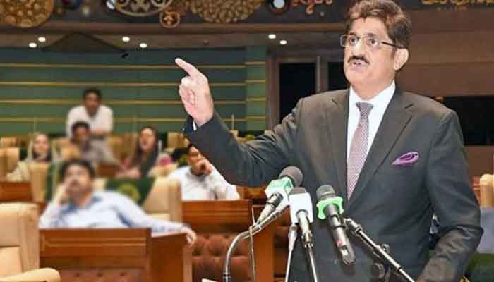 The first beneficiary of NAB amendments is Imran Khan, Murad Ali Shah Photo: Social Media