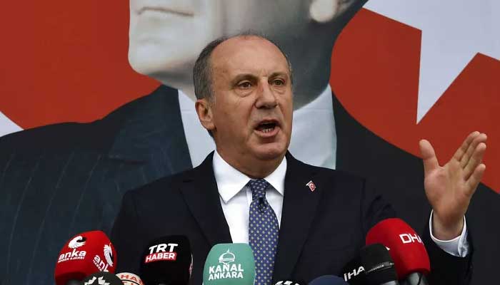 Turkish presidential candidate Muharram Ince has withdrawn from the presidential election Turkish presidential candidate Muharram Ince has withdrawn from the presidential election