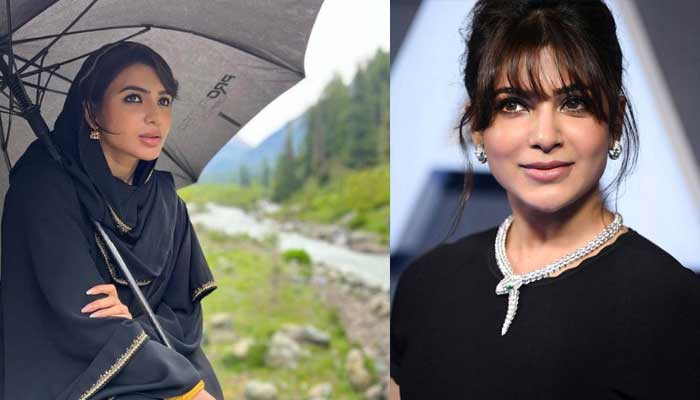 Samantha Prabhu shared photos from the sets of 'Khushi'