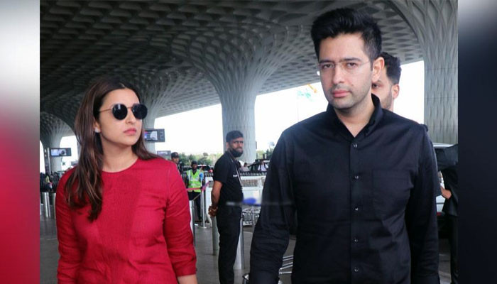 Where did Parineeti Chopra and Raghav Chadha meet for the first time?