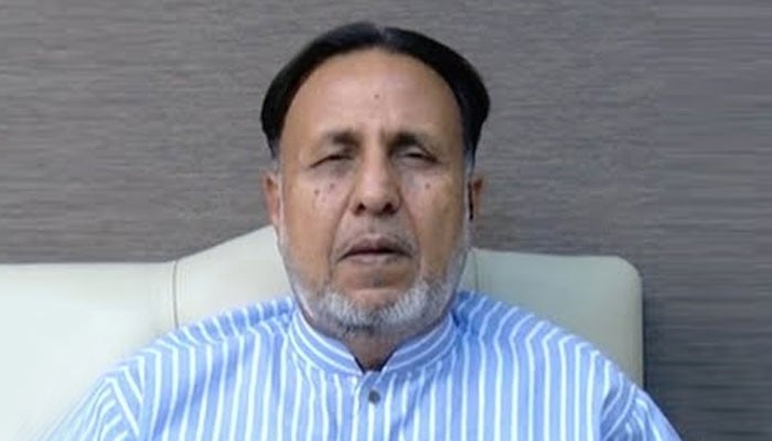 PTI leader Mian Mehmood-ul-Rashid arrested from Lahore Mahmood al-Rashid—File photo