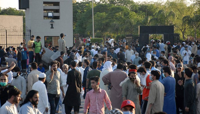 PTI protests, confessions of rogue Afghans social media