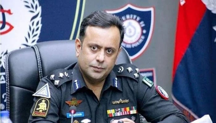 Why was Maqsood Memon removed from DG Safe City? File photo