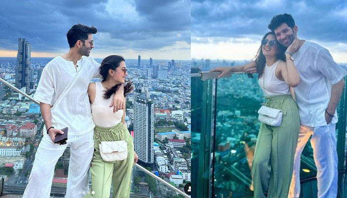 Beautiful pictures from Hara and Arsalan Khan's honeymoon have gone viral