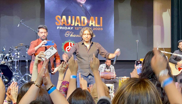 Legend Sajjad Ali captivated the hearts of his fans in Dallas