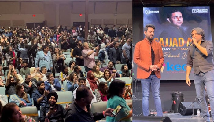 Legend Sajjad Ali captivated the hearts of his fans in Dallas