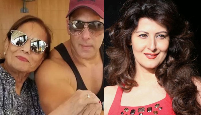 Salman Khan's 'Mother's Day Post' made Sangeeta Bijlani emotional File photo