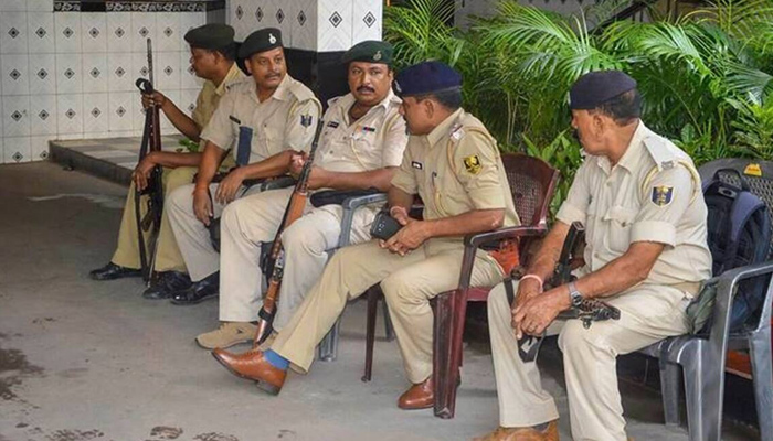 Get fit or lose your job, warns fat Indian cops File photo