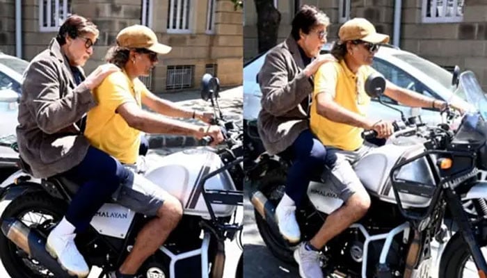 Traveling on a bike without a helmet, Amitabh Bachchan reveals the truth