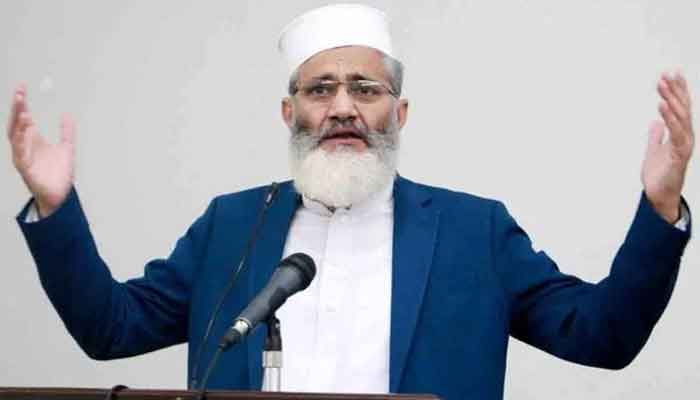 The largest and richest province became a pile of gunpowder: Siraj-ul-Haq Amir-e-Jamaat-e-Islami Siraj-ul-Haq. File photo