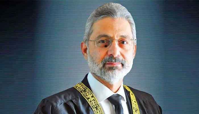 Meeting of 6 judges of Islamabad High Court with Justice Qazi Faiz Isa Justice Qazi Faiz Isa — file photo