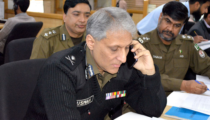IG Punjab visits the injured inspector, announces aid of 10 lakhs IG Punjab visits the injured inspector, announces aid of 10 lakhs