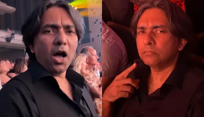 How did Sajjad Ali like Katy Perry's concert? Screen grub