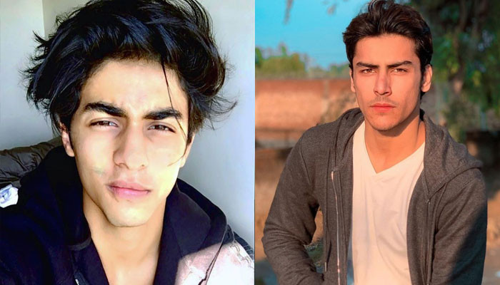 Comparison of Khushal Khan and Aryan Khan on social media