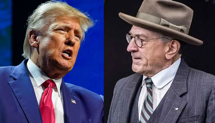 The character in the new movie is as bad as Donald Trump, Robert De Niro's parody of the former president The character in the new movie is as bad as Donald Trump, Robert De Niro's parody of the former president