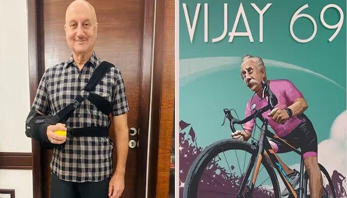 Anupam Kher got injured during the shooting