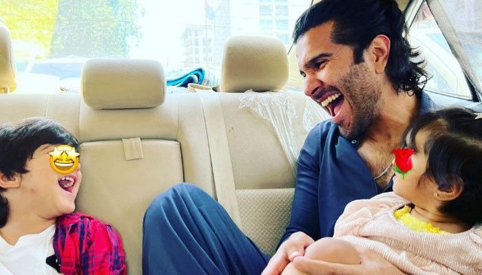 Feroze Khan, committed to the custody of the children, looked like a hawk