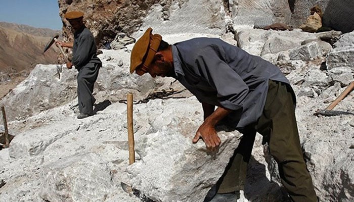 Afghanistan is one of the largest lithium reserves.