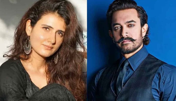 Video of Aamir Khan playing pickleball with Fatima Sana Sheikh went viral File photo