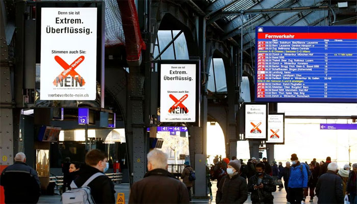 Decision to ban tobacco advertising in Switzerland Decision to ban tobacco advertising in Switzerland