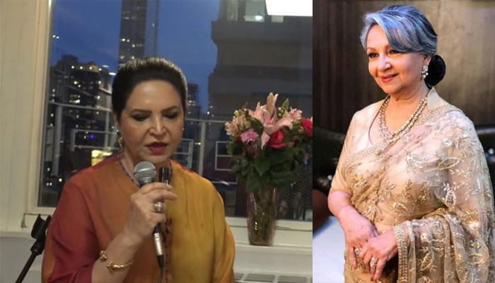 Tahira Syed stole the show by singing 'Abhi To Main Jawan Hoon' for Sharmila Tagore