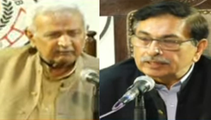 Former members of Punjab Assembly also turned away from PTI Photo, Geo News screen grab