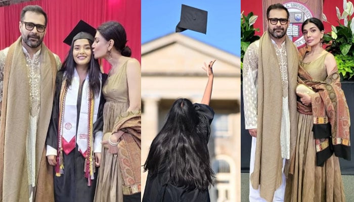 Ifat Omar shared family photos on her daughter's graduation Photo courtesy of Instagram