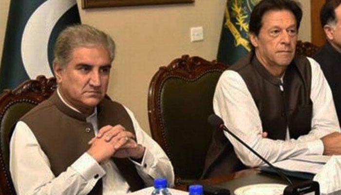 If I am disqualified, Shah Mehmood Qureshi will run the party, Imran Khan Photo: File