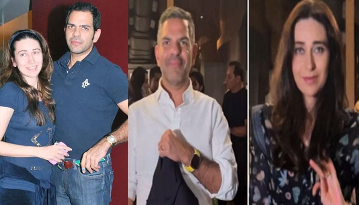 Karisma Kapoor had to have dinner with her ex-husband Photo courtesy of Social Media
