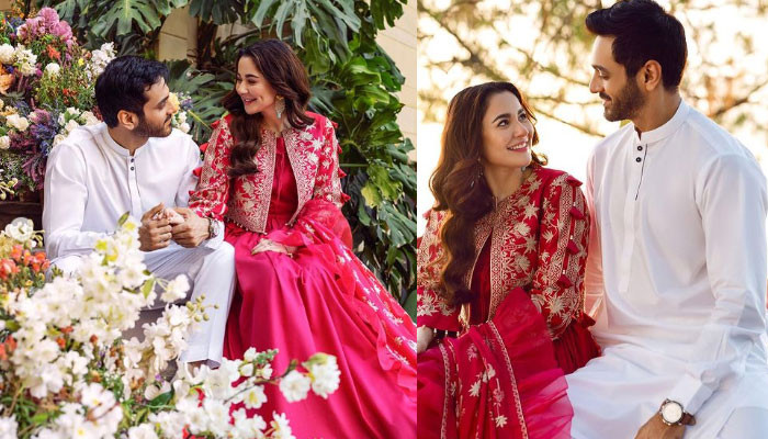 Haniya Aamir and Wahaj Ali's New Photoshoot Captivating