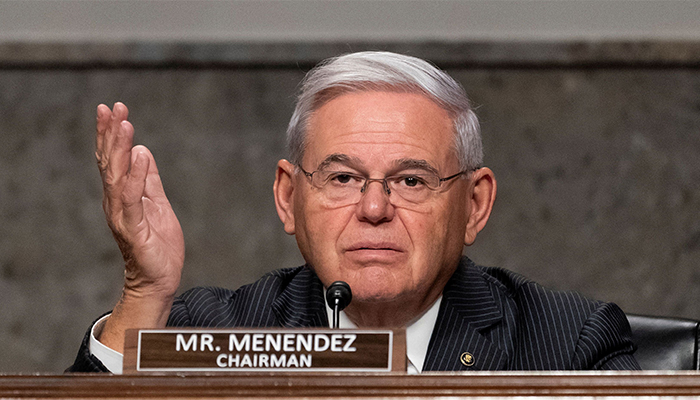 PTI meets US Senator Bob Menendez U.S. Senator Bob Menendez—File photo