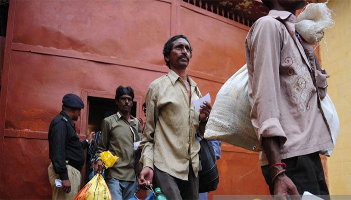 200 Indian fishermen will be released from the Malir District Jail tomorrow File photo: