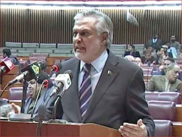 Finance Minister Ishaq Dar will present the budget on June 4 or 5 The budget session of the National Assembly will be held in the first week of June—file photo